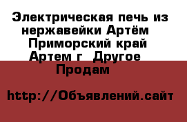 Электрическая печь из нержавейки Артём - Приморский край, Артем г. Другое » Продам   